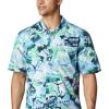 imageColumbia Mens Trollers Best Short Sleeve ShirtEmerald Green Offshore Archive Print