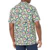 imageColumbia Mens Trollers Best Short Sleeve ShirtLime Glow Holiday Spirits Print