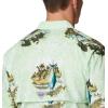 imageColumbia Mens Trollers Best Short Sleeve ShirtLime Glow Sailfish Village Print