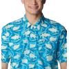 imageColumbia Mens Trollers Best Short Sleeve ShirtPool Ballybait Print