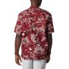 imageColumbia Mens Trollers Best Short Sleeve ShirtRed Jasper Mighty Marlins Print