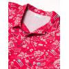 imageColumbia Mens Trollers Best Short Sleeve ShirtRed Spark Americana Fishing Print