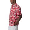 imageColumbia Mens Trollers Best Short Sleeve ShirtRed Spark Fireworks Fish Print