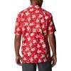 imageColumbia Mens Trollers Best Short Sleeve ShirtRed Spark Lite Me Up Print