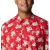 imageColumbia Mens Trollers Best Short Sleeve ShirtRed Spark Lite Me Up Print