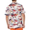 imageColumbia Mens Trollers Best Short Sleeve ShirtRed Spark Marina Vacation Print