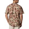 imageColumbia Mens Trollers Best Short Sleeve ShirtRed Spark Polynesian Print