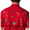 imageColumbia Mens Trollers Best Short Sleeve ShirtRed Spark Reel Joy Print