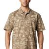 imageColumbia Mens Trollers Best Short Sleeve ShirtSage Freshwater Roots Print