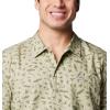 imageColumbia Mens Trollers Best Short Sleeve ShirtSmokey Sage Cast N Blast