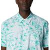 imageColumbia Mens Trollers Best Short Sleeve ShirtSpring Blue Seaday