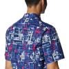imageColumbia Mens Trollers Best Short Sleeve ShirtViolet Sea Punked Fish
