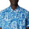 imageColumbia Mens Trollers Best Short Sleeve ShirtVivid Blue Punked Fish