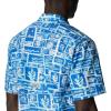 imageColumbia Mens Trollers Best Short Sleeve ShirtVivid Blue Punked Fish