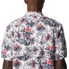 imageColumbia Mens Trollers Best Short Sleeve ShirtWhite Fireworks Fish Print
