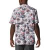 imageColumbia Mens Trollers Best Short Sleeve ShirtWhite Fireworks Fish Print