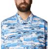 imageColumbia Mens Trollers Best Short Sleeve ShirtWhite Flatout Print