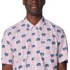 imageColumbia Mens Trollers Best Short Sleeve ShirtWhitePfg Banner