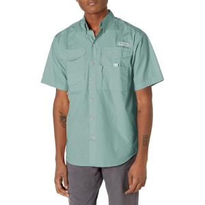 imageColumbia Mens Bonehead Short Sleeve ShirtAqua Tone