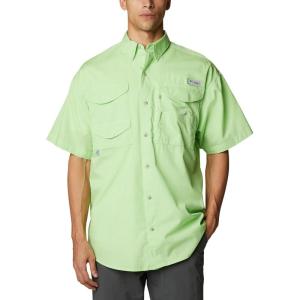 imageColumbia Mens Bonehead Short Sleeve ShirtLime Glow