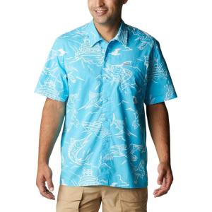 imageColumbia Mens Trollers Best Short Sleeve ShirtAtoll Mighty Marlins Print