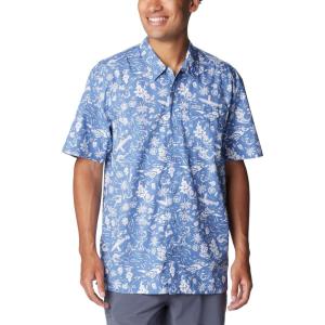 imageColumbia Mens Trollers Best Short Sleeve ShirtBluebellKahawai
