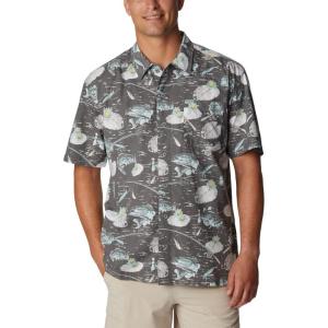 imageColumbia Mens Trollers Best Short Sleeve ShirtCity Grey Bassman