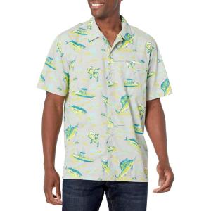 imageColumbia Mens Trollers Best Short Sleeve ShirtCool Grey Reel Dreamz Print