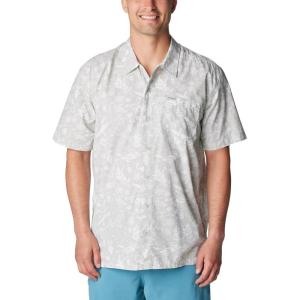 imageColumbia Mens Trollers Best Short Sleeve ShirtCool GreyKahawai