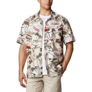 imageColumbia Mens Trollers Best Short Sleeve ShirtFossil Offshore Archive Print