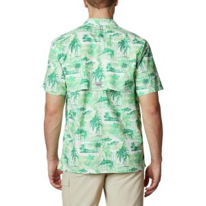 imageColumbia Mens Trollers Best Short Sleeve ShirtKey West Polynesian Print