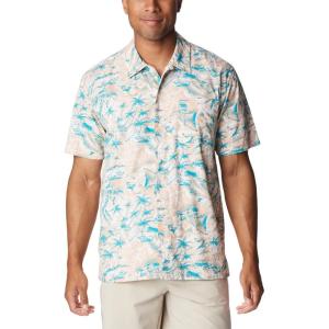 imageColumbia Mens Trollers Best Short Sleeve ShirtLight Coral Seaday