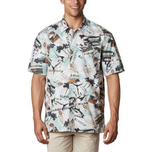 imageColumbia Mens Trollers Best Short Sleeve ShirtPond Offshore Archive Print