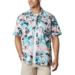 imageColumbia Mens Trollers Best Short Sleeve ShirtSalmon Offshore Archive Print