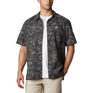 imageColumbia Mens Trollers Best Short Sleeve ShirtShark Freshwater Roots Print