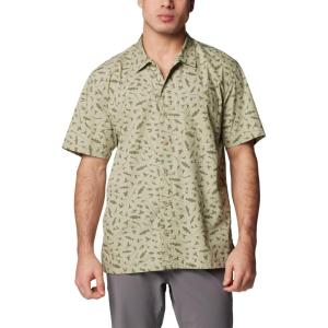 imageColumbia Mens Trollers Best Short Sleeve ShirtSmokey Sage Cast N Blast