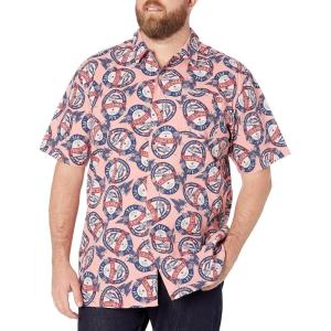 imageColumbia Mens Trollers Best Short Sleeve ShirtSorbet Holiday Spirits Print