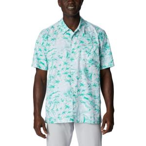 imageColumbia Mens Trollers Best Short Sleeve ShirtSpring Blue Seaday