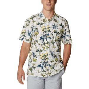 imageColumbia Mens Trollers Best Short Sleeve ShirtSun Glow Martini Marlin Print