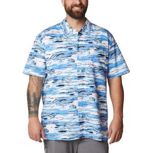 imageColumbia Mens Trollers Best Short Sleeve ShirtWhite Flatout Print