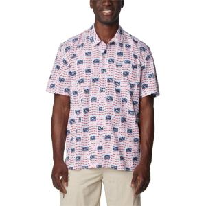 imageColumbia Mens Trollers Best Short Sleeve ShirtWhitePfg Banner