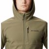 imageColumbia Mens Ascender Hooded Softshell JacketStone Green