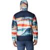 imageColumbia Mens Challenger WindbreakerIcy Morn Hyper Nature PrintColl Navy