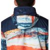 imageColumbia Mens Challenger WindbreakerIcy Morn Hyper Nature PrintColl Navy