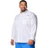 imageColumbia Mens PFG Bahama II Long Sleeve Fishing Shirt White Large