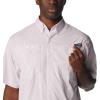 imageColumbia Mens Super Tamiami Long Sleeve ShirtBright LavenderMulti Gingham