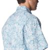 imageColumbia Mens Super Tamiami Long Sleeve ShirtCanyon BlueTunado Tonal