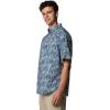 imageColumbia Mens Super Tamiami Long Sleeve ShirtCrushed Blue Marlin Palms