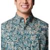 imageColumbia Mens Super Tamiami Long Sleeve ShirtMidnight Teal Tunado