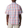 imageColumbia Mens Super Tamiami Long Sleeve ShirtVivid BlueAll Over Gingham